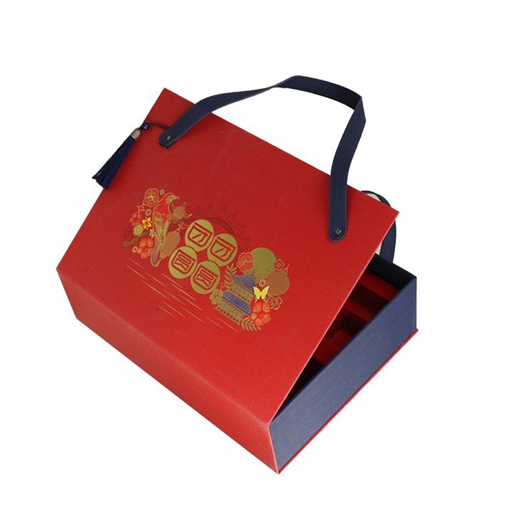 Luxury Mooncake Gift Box With Handle