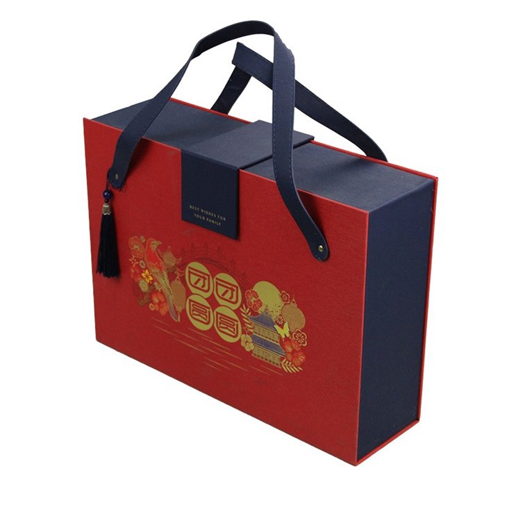 Luxury Mooncake Gift Box With Handle
